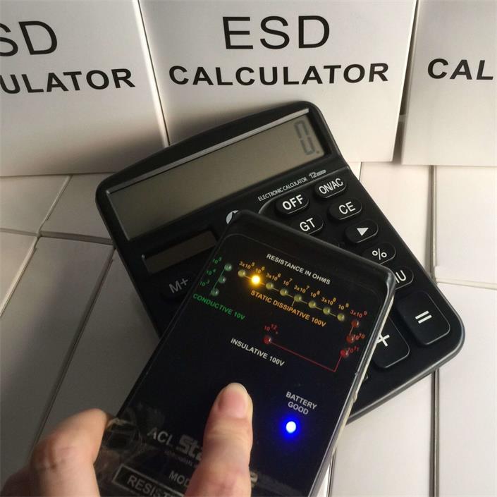 antistatic calculator